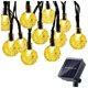 thumbnail image 1 of Bombillas de Luz Solar de 8 Modos Bola de Cristal 5M Luces de Cadena LED Guirnaldas de Luces de Hadas para la Fiesta de Navidad DecoracióN Al Aire Libre, 1 of 1