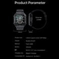 thumbnail image 3 of Reloj Deportivo Inteligente Irfora K55 Pantalla Táctil Completa IPS 1.85'' Cuerpo Resistente Negro, 3 of 8
