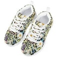 thumbnail image 3 of Pzuqiu Leopard Print Shoes Little Kids Tennis Shoes Girls Size 13 Daisy Sneakers Lightweight Casual Walking Shoes Outdoor Athletic Shoes, 3 of 5