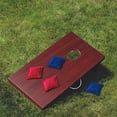 thumbnail image 4 of Solid Wood Cornhole Set with 8 Bean Bags, Outdoor Tailgate Yard Game, Cornhole Game Set for Tailgate Backyard Toss Games Indoor&Outdoor Activities, 4 of 5
