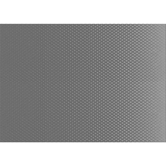 Ahgly Company Indoor Rectangle Patterned Carbon Gray Area Rugs, 7' x 9'