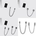 thumbnail image 2 of AOOOWER Sturdy Metal Safety Chain Portable Jewelry Findings for Securing Your Bracelet, 2 of 13