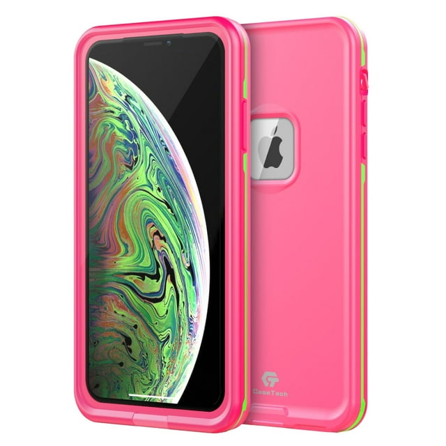 iPhone Xs Max Waterproof Case, CaseTech LRE Series, Shockproof