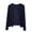 Navy, variant on Cqxid525 Women's Fashion Shirt Women's Thin Long Sleeved Cardigan for Women for Summer Short Styles Clothes Large Size Loose Air Conditioning Shawl Women Tops Summer