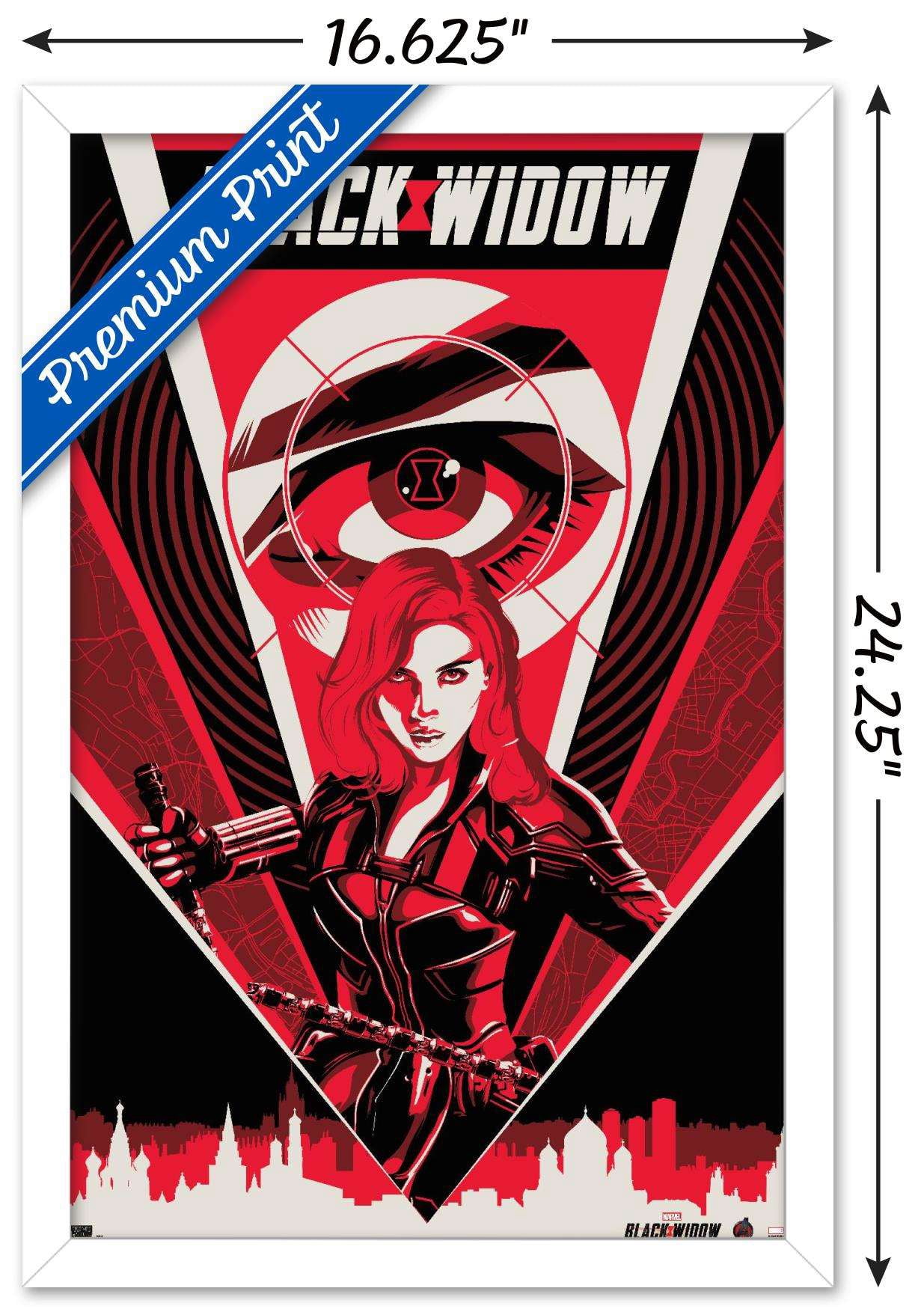 Black Widow Art Poster black-widow-art-poster