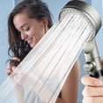 thumbnail image 4 of High Pressure 5 Mode Filtered Shower Head Filtered Shower Head With Handheld Wash For Hard Water, 4 of 9