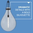 thumbnail image 6 of 46054BK-Hinkley Lighting-Eloise - 12W 1 LED Large Pendant In Traditional Style-31.25 Inches Tall and 16 Inches Wide-Black Finish, 6 of 10
