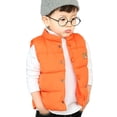 thumbnail image 3 of LANBAOSI Boy Puffer Vest Toddler Winter Down Vest Lightweight Sleeveless Jacket 3-4T, 3 of 7