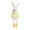 Yellow, variant on Easter Bunny Plush Doll with Floral Tulle Dress, 17-Inch Soft Stuffed Rabbit Toy for s Girls, Cute Long Leg Bunny Plushie for Spring Home Decor & Holiday Gifts