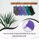thumbnail image 4 of Juego de 5 pares de guantes de baño exfoliantes Evridwear de doble textura, 4 of 8