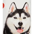 thumbnail image 2 of Pet Portrait White Cotton Canvas Bag -  I Love Huskies, 2 of 3