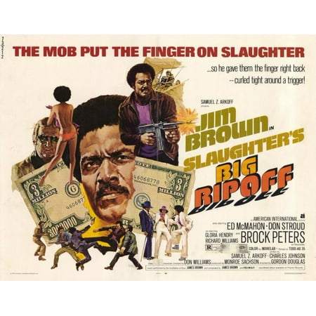 Slaughter's Big Rip-Off (1973) 11x14 Movie Poster