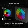 thumbnail image 3 of Corsair CX650F RGB, 650 Watt, 80 Plus Bronze, Fully Modular RGB Power Supply, 3 of 6