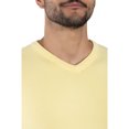 thumbnail image 5 of X RAY JEANS Mens Basic V-Neck Sweater Pullover, Banana, 4XL, 5 of 9