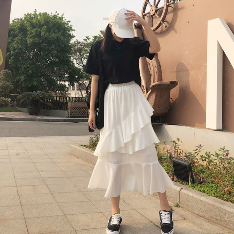 Share more than 170 amazon white long skirt latest