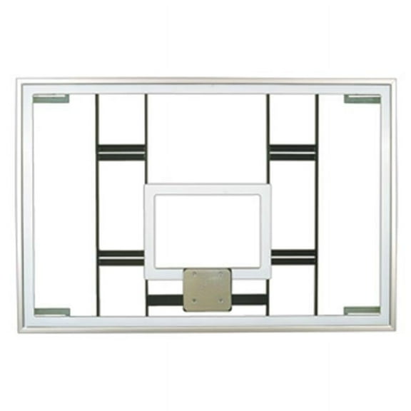 FT241 Tempered Glass 48 X 72 in. Conversion Glass Backboard, Desert Gold