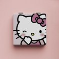 thumbnail image 1 of Espejo de maquillaje Hello Kittys Kawaii, Mini espejo de tocador plegable de doble cara portátil, espejo cuadrado anticaída para niñas, 1 of 4