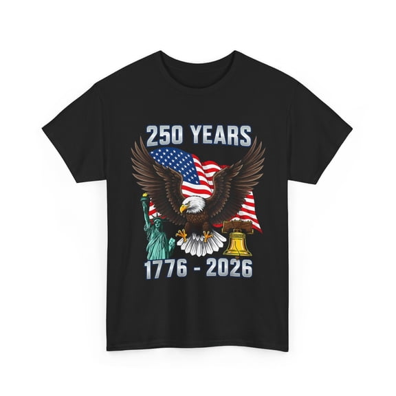 250 Years American Shirt, 250th Anniversary US USA Flag 4th of July T-Shirt