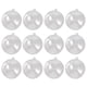thumbnail image 2 of BRIGHTFUFU 12 Unids 6 cm Bola de Plástico Transparente Rellenable Esfera Esfera Bola Colgante de Navidad Ornamento Decoración de La Boda Del Partido, 2 of 7