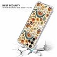 thumbnail image 3 of Retro Flower Mushroom Case for Samsung Galaxy S21 Ultra,Aesthetic Art Design Pattern Soft TPU Bumper Case Cover, 3 of 5