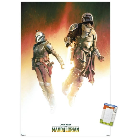 Star Wars: The Mandalorian Season 3 - Duo Wall Poster, 22.375" x 34"