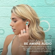 JLab JBuds Mini True Wireless Earbuds, Be Aware Audio, Bluetooth, IP55, Mint