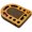 Archway, variant on Scratching Pad Ball Track Cat Toy w/ Catnip for Indoor Cats - Archway Busy Box Scratcher - Tan, One Size