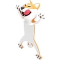 thumbnail image 1 of Lovely Bookmarks, Funny 3D Cartoon Bookmark Animals Reading Bookmarks for Students Office Stationery, 1 of 3