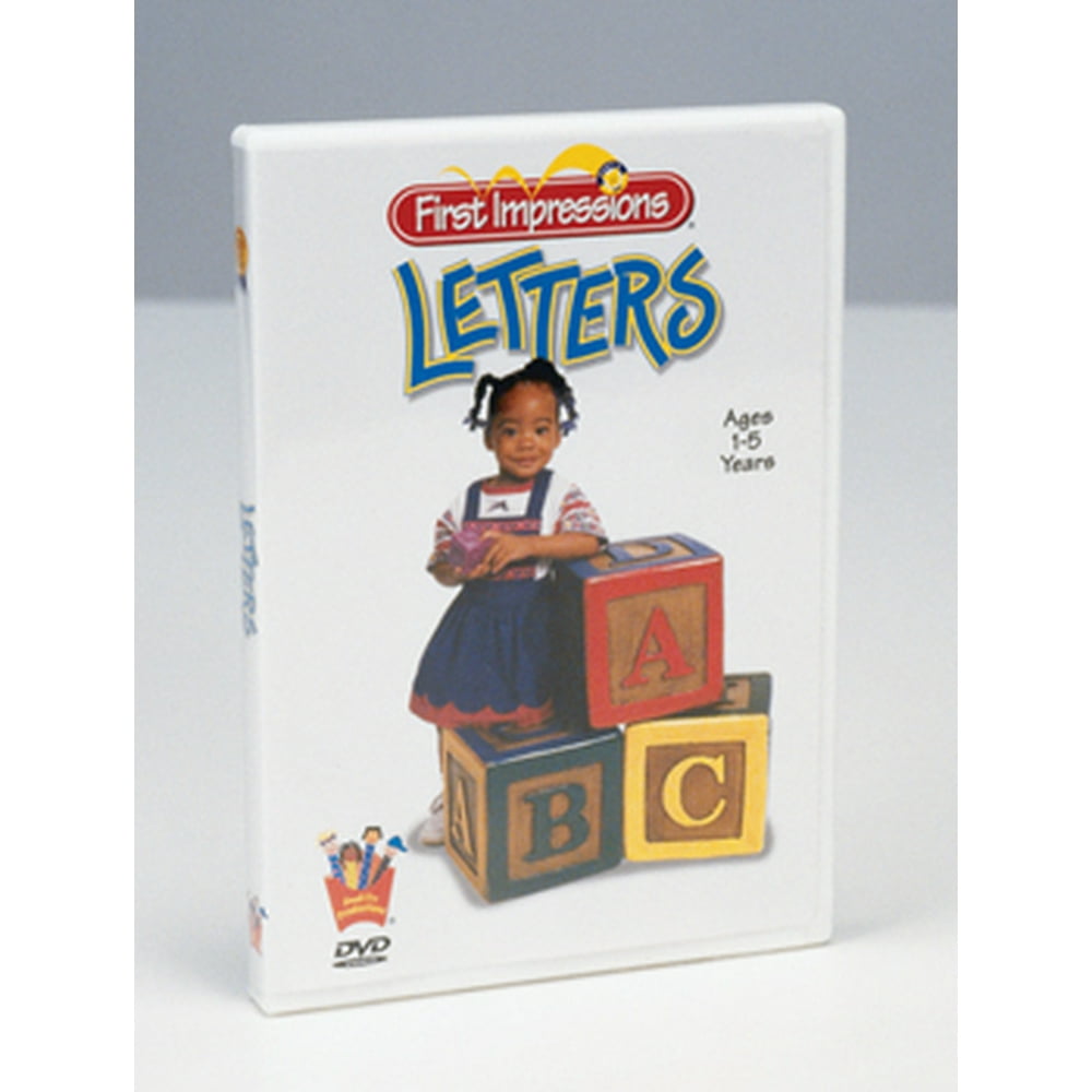 Baby's First Impressions Letters DVD