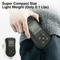 thumbnail image 3 of HLONK Mini Portable FM Radio   Stereo LCD Digital Display Tuning Pocket Walkmen Transistor Conference Receiver with Earbuds for Walking / Running / Traveling, 3 of 7