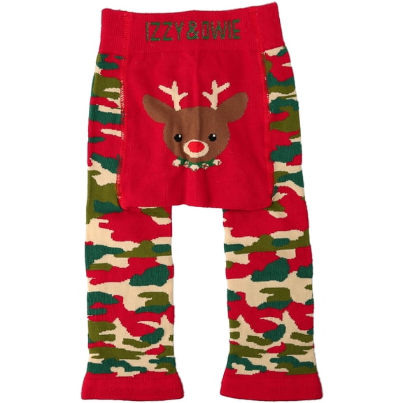 Pavilion Gift Company - Christmas Camo Reindeer - 6-12 Months Leggings