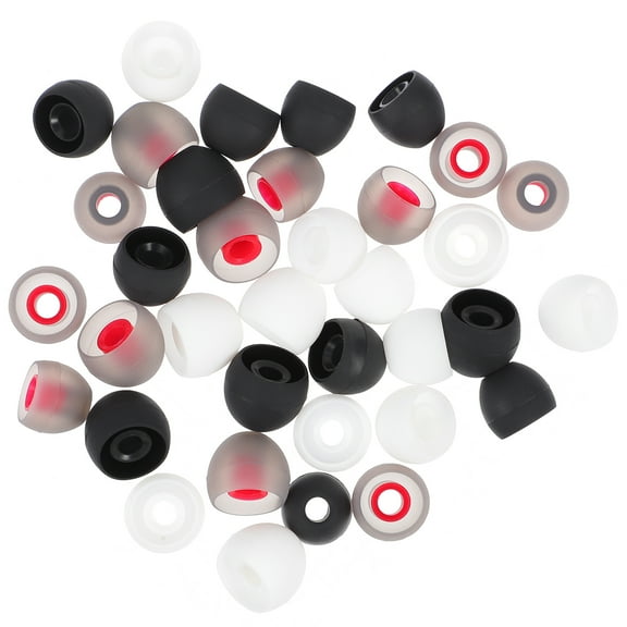 36 Pieces Silicone Earphone Replacement Covers Caps for Earbuds, Earphone Accessories