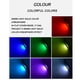 thumbnail image 4 of Luz Ambiental Usb para Interior de Coche, 7 Colores, Tira Led de Pvc y Metal de 21,6 Cm con Carga de 5 V y 3 W de Potencia para Iluminación de Cabina., 4 of 7