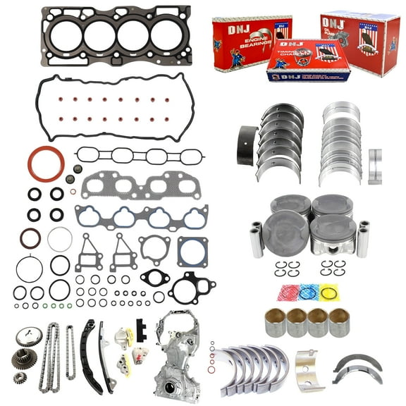 DNJ EK657M Master Engine Rebuild Kit Fits Cars & Trucks 2007-2009 Nissan Altima 2.5L L4 16V DOHC