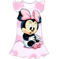 thumbnail image 2 of Niñas Mickey Minnie vestido dibujos animados ratón princesa vestido niños disfraz 3D Mickey Fancy 1-10 años cumpleaños fiesta vestido niño ropa 4T Gao Jinjia LED, 2 of 2