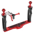 thumbnail image 3 of Dual Handle Aluminium Tray Stabilizer Rig,Dual Handle Tray Stabilizer Diving Underwater Camera Housings Tray Dual Handle Tray Stabilizer Rig Optimal Efficiency, 3 of 9