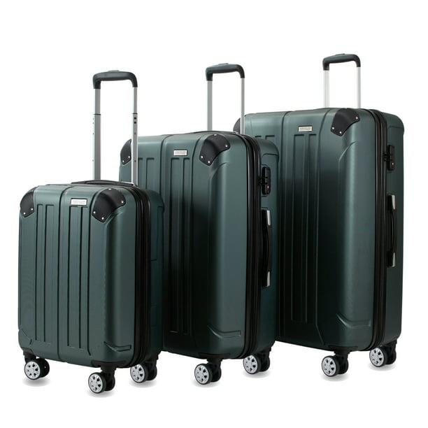 American Green Travel - Yukon 3-Piece TSA Expandable Spinner Luggage ...