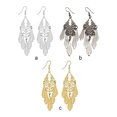 thumbnail image 2 of Qarigey Paquete de 2 pendientes accesorio de moda barroca regalo creativo del día de San Valentín oro Ropa, zapatos y accesorios Miscelánea Oro Qarigey AP009389-03, 2 of 6