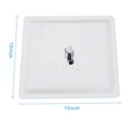 thumbnail image 5 of Shower Head, 12'' Stainless Steel Rainfall Shower  Rain Square Ultra-Slim Shower  (No Arm Included), 5 of 9