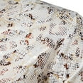 thumbnail image 5 of IROINNID Deals Long Sleeve Shirts for Men Comfy Solid Button Closure Sleeve Floral Foil Print Shirts,White, 5 of 9