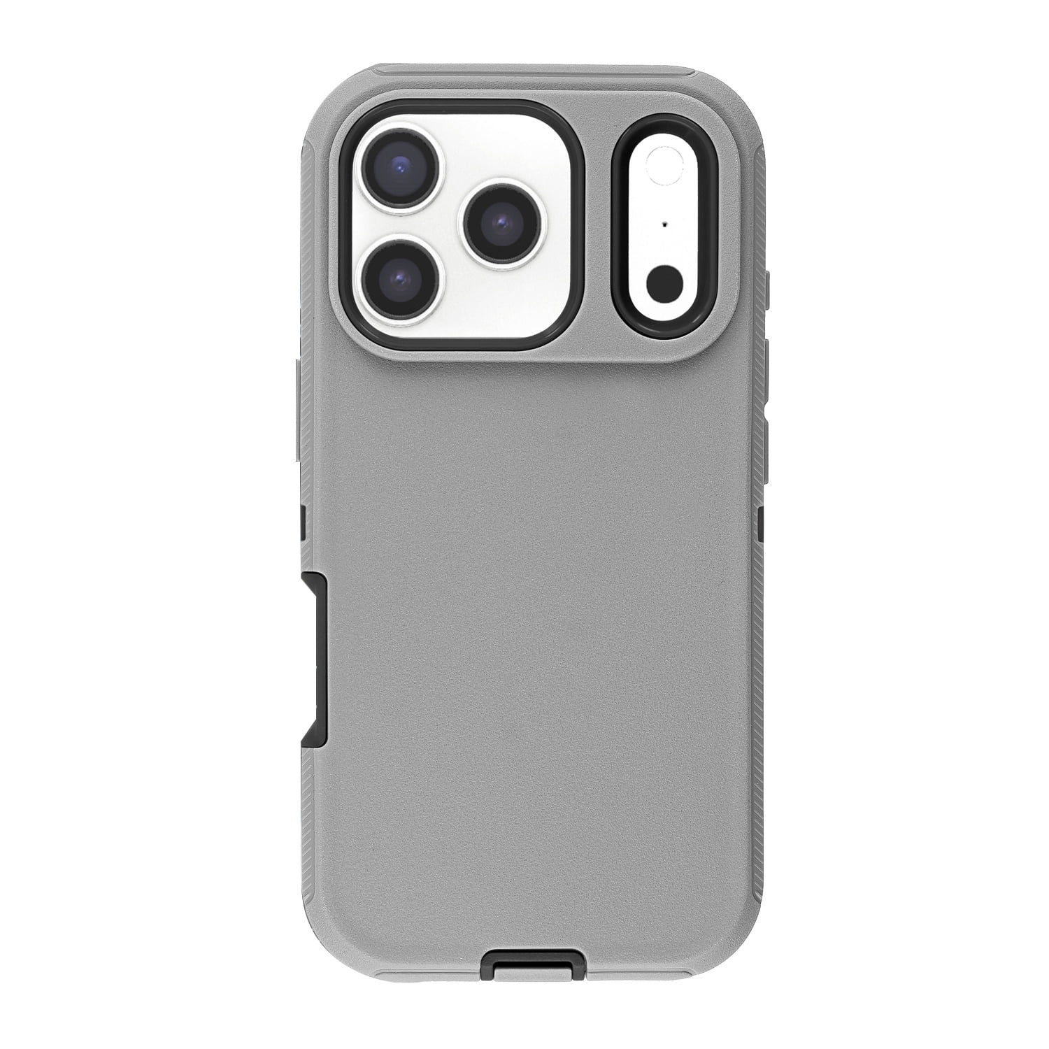Ultra Durable Protective Cover for iPhone 17 Pro Max - Grey and Black