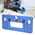 thumbnail image 4 of Drill Guide Durable Hole Punch Woodworking Jig Punch Locator Woodworking Operations For Positioning 08610A Type Blue, 4 of 8