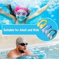 thumbnail image 2 of Swimming Safeguard Diving Guard Swim Tool Plastic Nose Clips Protector 3pcs Assorted Color, 2 of 7