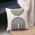 thumbnail image 6 of LALILO Geometric Tufted Throw Pillow Cover, Boho Modern Decorative Cushion Case, 18 x 18 Inches, 6 of 7