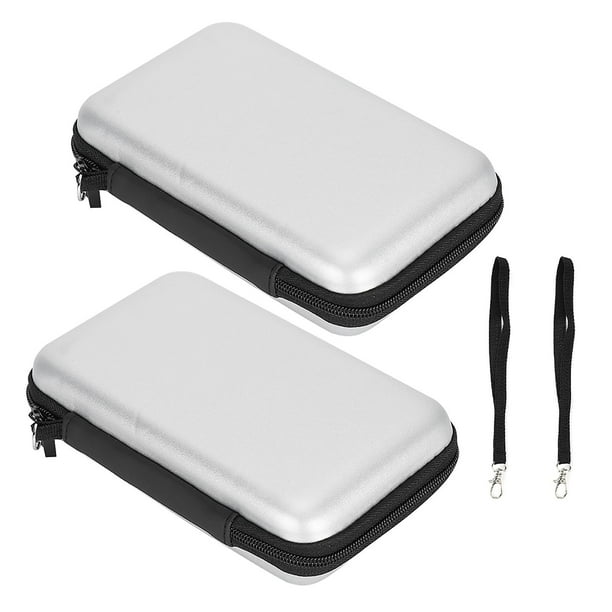 2 Pack Portable Storage Bag Carrying Case EVA Hard Protective Cover for Nintendo Switch/3DSXL