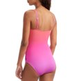 thumbnail image 2 of Bleu Rod Beattie Cool Breeze Shirred Underwire One-Piece, 4, Purple Crush, 2 of 2