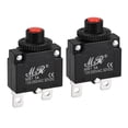 thumbnail image 1 of Interruptores Automáticos Térmicos 5A 125/250V AC 32V DC Botón de Reinicio Manual Protectores de Sobrecarga Interruptor 2 Pcs, 1 of 4