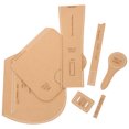 thumbnail image 1 of BALAHAPY 1Jgo Patrones Para Carteras De Cuero Marrón Claro Con Plantilla Resistente Para Uso Profesional Y Principiante, 1 of 6