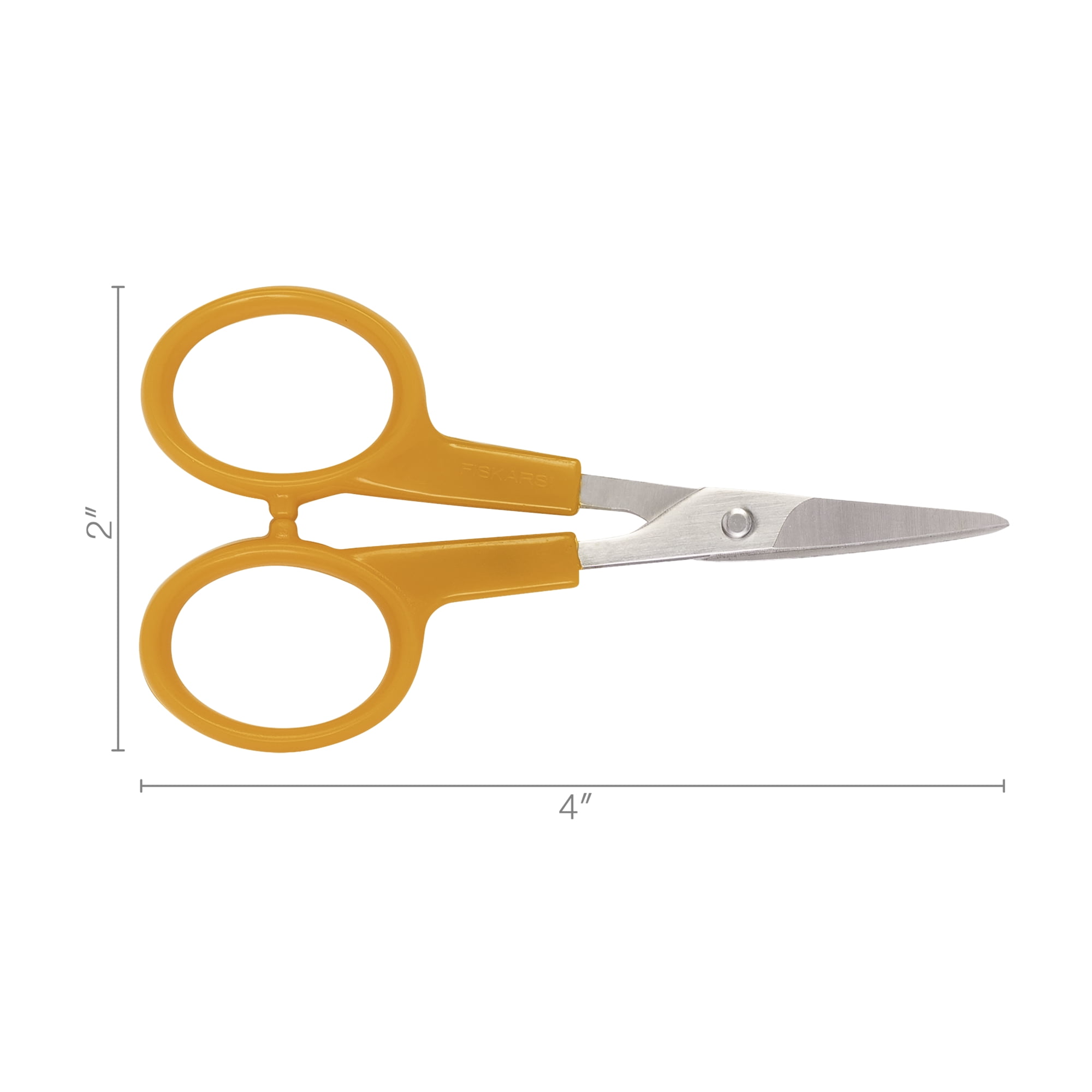 Curved Embroidery Scissors Large 4in - 644216519804