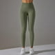 thumbnail image 5 of Nuevos pantalones de yoga de mujer de punto sin costuras y cintura alta - Efecto scrunched, cintura en forma de V - Nailon/spandex opaco para correr/fitness, 5 of 6